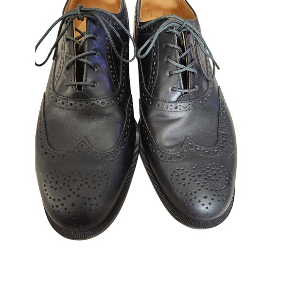 Cole Haan Men\'s Black Leather Wingtip  Oxford, Dress, Casual Suze 11M Lace Up main image 3